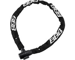 BBB Cycling PowerLink Chain Cable Fietsslot - Kettingslot Fiets - Sleutelslot - Zwart - 100 x 0,5 cm - BBL-48