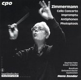 Hans Zender Edition Vol 10 - Zimmermann: Cello Concerto, etc