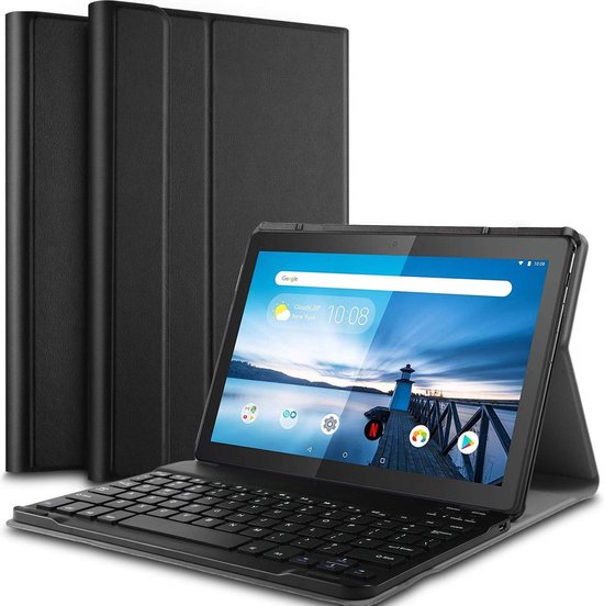Lenovo Tab M10 QWERTY Bluetooth Keyboard Cover - zwart | bol.com