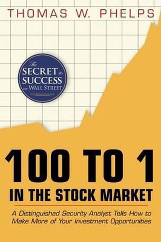 100 to 1 in the Stock Market - cover