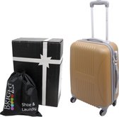 Norlander Bright Line - Handbagagekoffer - 54 cm - Goud