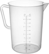 Hendi Maatbeker 5 Liter - Kunststof Maatkan - Ø19x(H)27cm