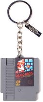 Cartouche Porte-clés Nintendo Super Mario Gris / Multicolore
