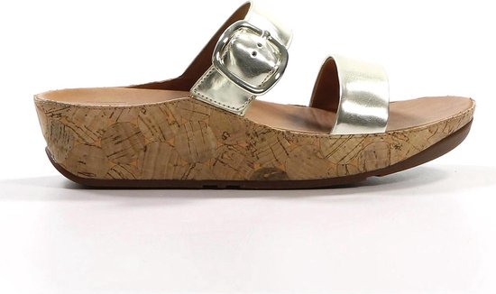 FitFlop Stack slide - Dames - Maat 37 - Goud | bol