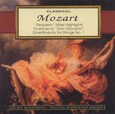 Mozart: Requiem Mass highlights; Overture to Don Giovanni; Divertimento for Strings No. 1