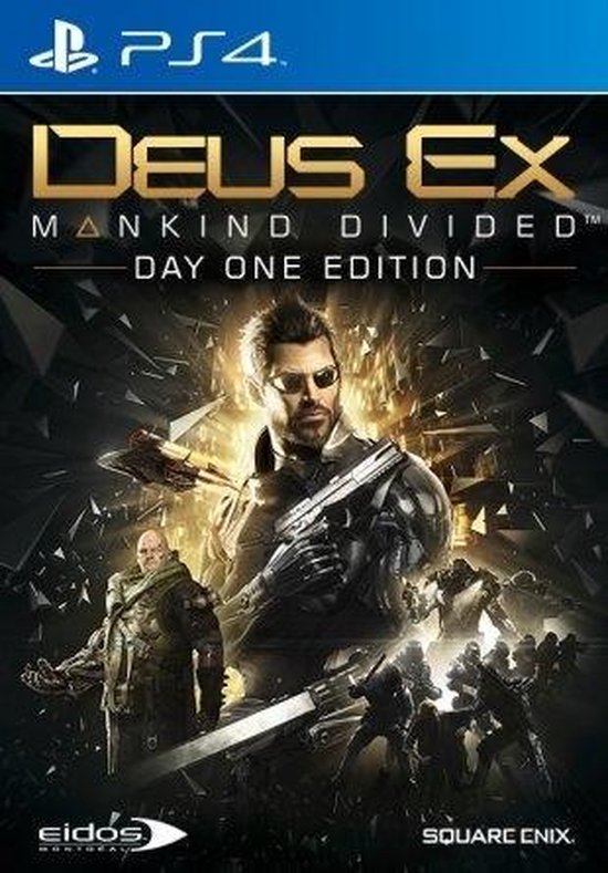 Square Enix Deus Ex: Mankind Divided Steelbook Edition, PS4 Dag één PlayStation 4