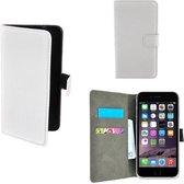 Apple iPhone 6S Plus Wallet Bookcase hoesje P Wit