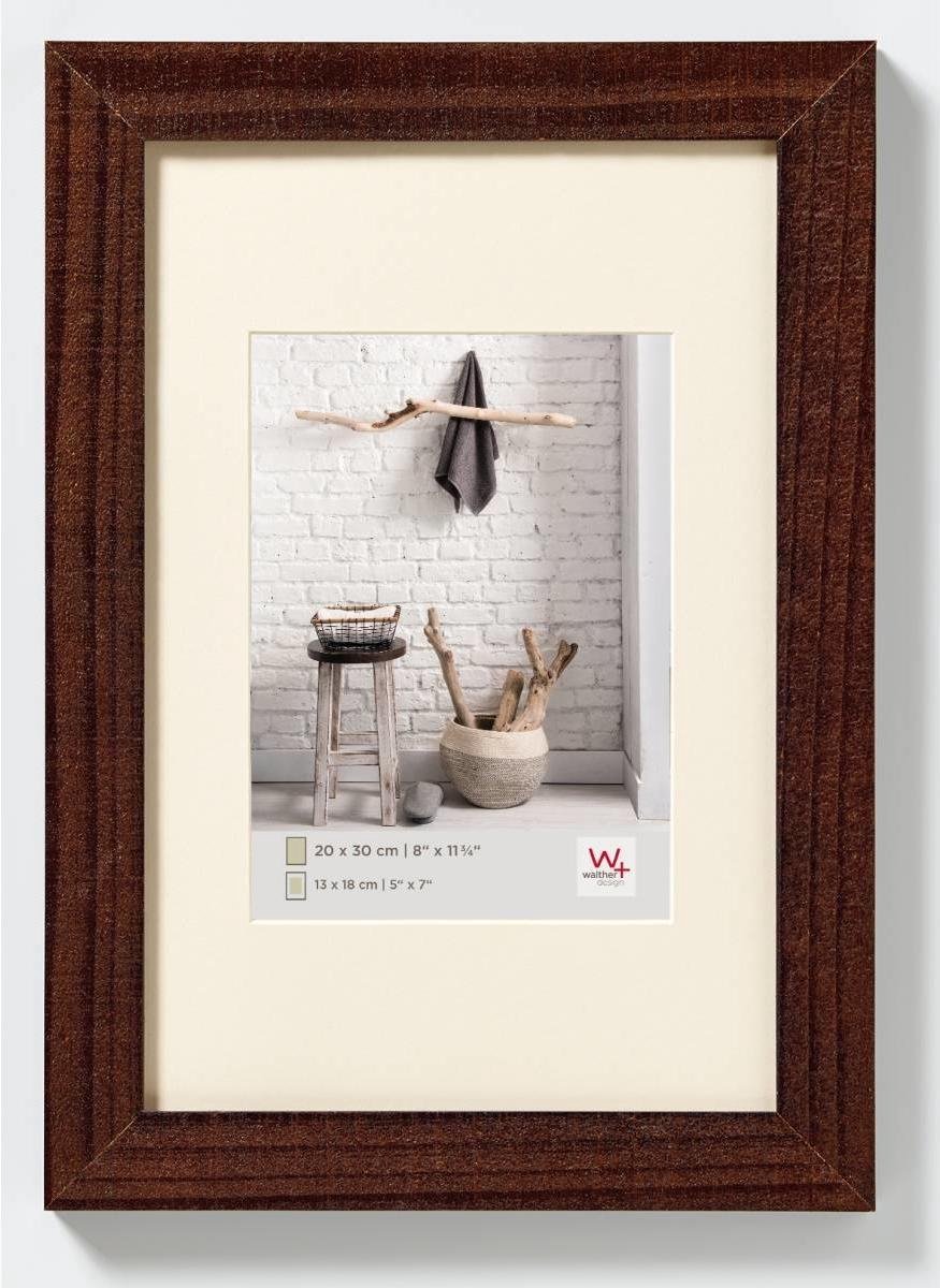 Walther Home - Houten lijst - Fotoformaat 13x18 cm - Walnoot