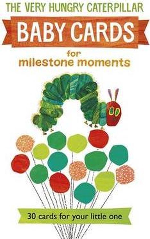 Very hungry caterpillar baby cards