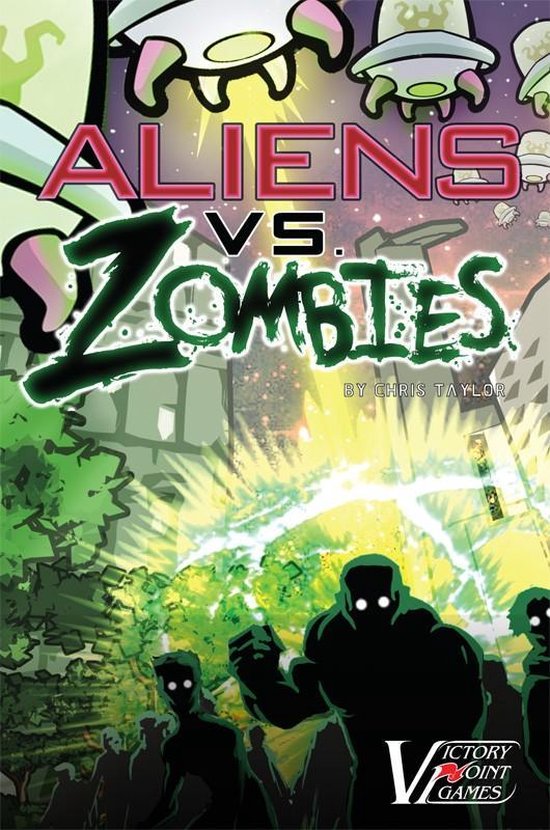 Boek: Aliens vs. Zombies Wargame (Engelstalig), geschreven door Victory Point Games