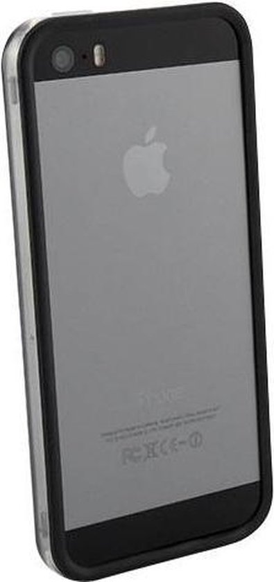 Keelholte gids Pygmalion Bumper iPhone 5/5S transparant Zwart | bol.com