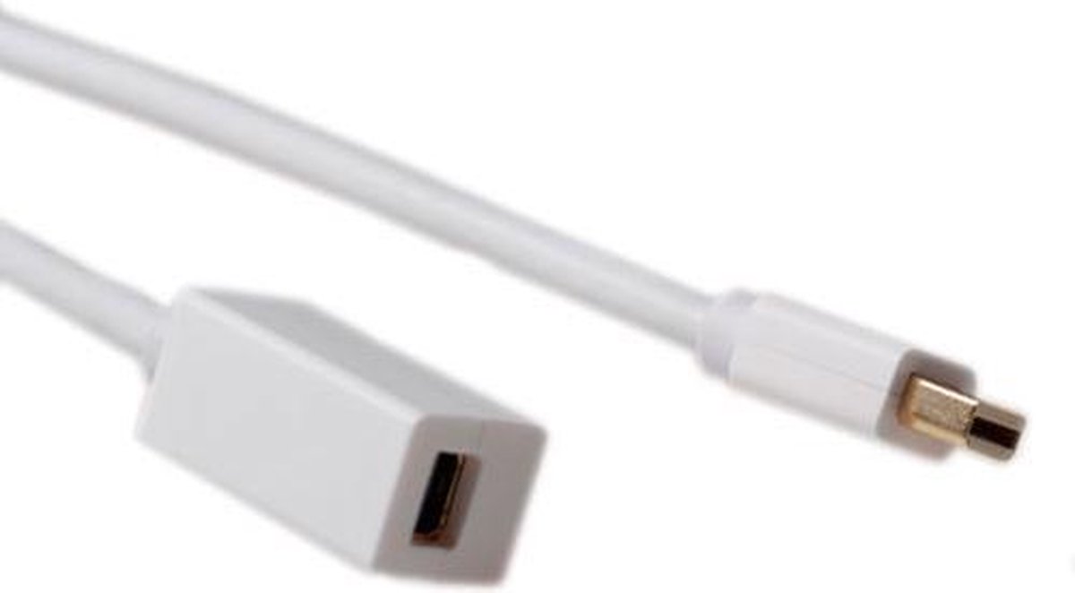 ACT AK3955 Mini DisplayPort Kabel Male/Mini DisplayPort Female - 1 meter