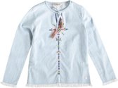 Indian blue soepele denim tuniek - Maat 176