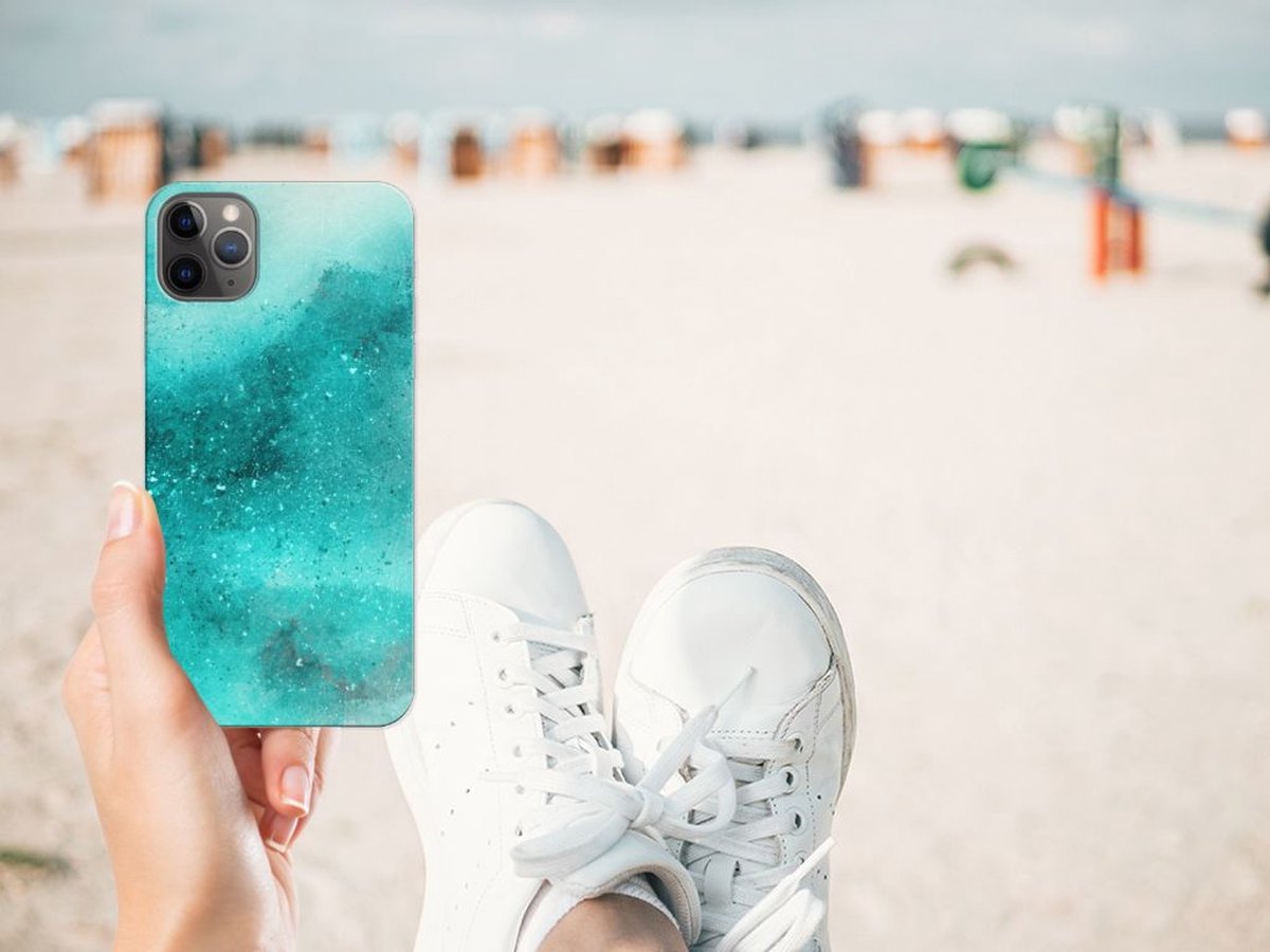 Hoesje maken Apple iPhone 11 Pro Max Painting Blue