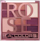 LA Colors - Color Block Eyeshadow Palette Rose