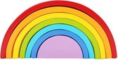 Houten regenboog | 6-delig | Montessori speelgoed | Houten speelgoed |Kidzstore.eu