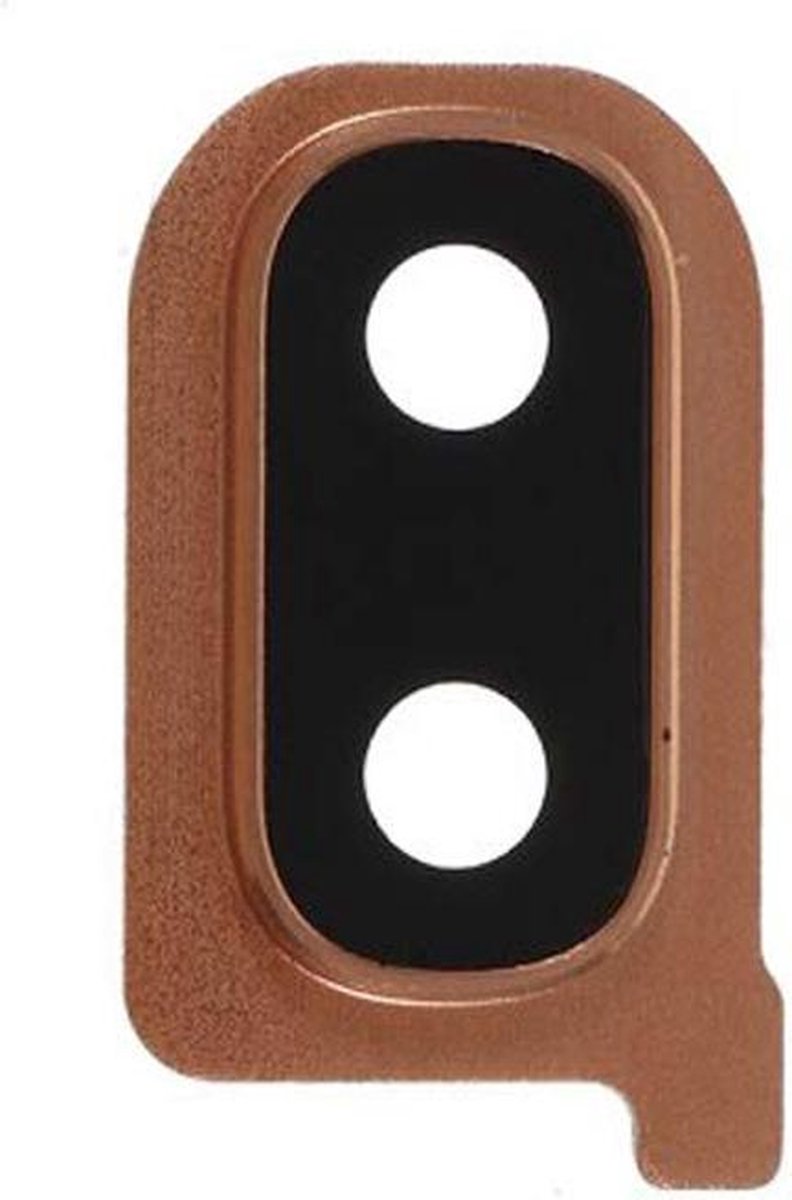 Voor Samsung Galaxy A40 SM-A405 - lenscover met lens - goud