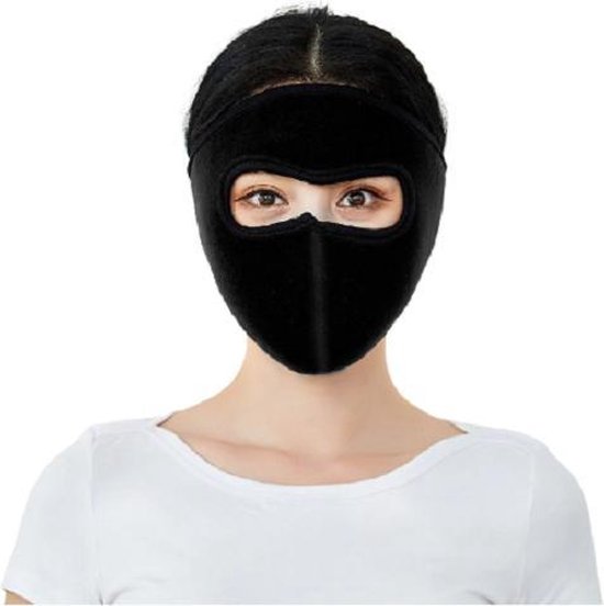 Masque de ski - Masque de moto - Cagoule - Masque de bouche - Bonnet de ski  - Noir -... | bol.com