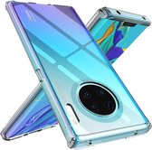 Epicmobile - Huawei Mate 30 Pro Transparant silicone hoesje – Back Cover – Transparant