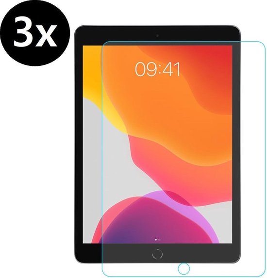 Screenprotector Geschikt voor iPad 10.2 2019 Screenprotector Tempered Glass Screen Protector Gehard Glas - Screenprotector Geschikt voor iPad 7 Screenprotector Glas - 3 PACK