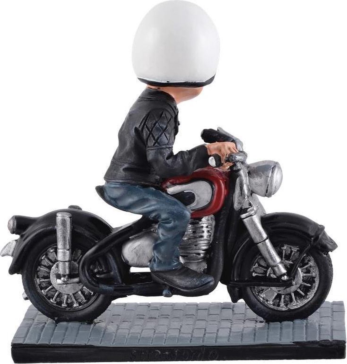 Figurines moto drôles moto femme - motard - figurine moto