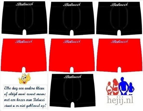 Belucci Heren Boxershort Kleur 5-Pack | PePa Ondermode