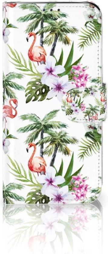 Coque Téléphone Samsung Galaxy A20e Protection Téléphone Palms Flamingo