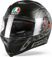 Agv K5 S Max Vision Tornado Mat Zwart Zilver Integraalhelm - Motorhelm - Maat M/S