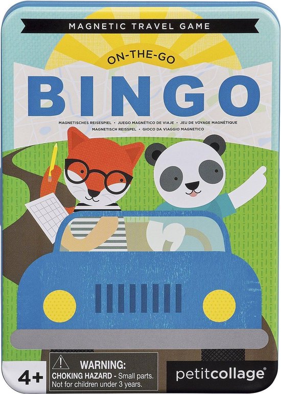 Afbeelding van het spel Petit Collage Magnetisch Spel On-The-Go: Bingo
