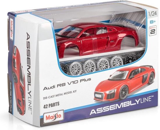 Maycheong 1/24 KIT Métal voiture - MAISTO - Audi R8 V10 39510-00000022 Multiples Maycheong 1/24 KIT Métal voiture - MAISTO - Audi R8 V10 39510-00000022 Multiples