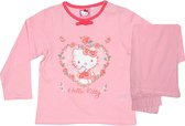 Hello Kitty Pyjama Katoen Roze Maat 128