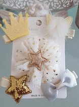 Baby Peuter Haaraccessoire Geschenkset ( Geel )