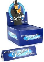 Smoking Blauw King Size Slim Papers (6 stuks)