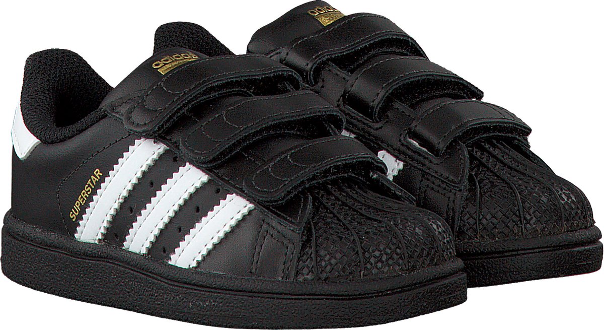 Adidas Jongens Lage sneakers Superstar Cf - Zwart - Maat 22 | bol.com