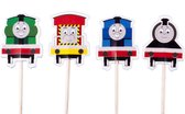Thomas de trein |24 stuks|cupcake - cupcake decoratie - cupcake versiering - cupcake toppers - taart decoratie - taartversiering