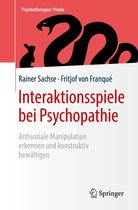 Psychotherapie: Praxis - Interaktionsspiele bei Psychopathie