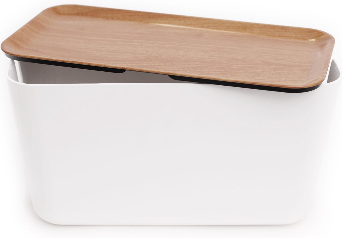 Kabelmanagementbox voor op het bureau, organizer voor stekkerdozen met