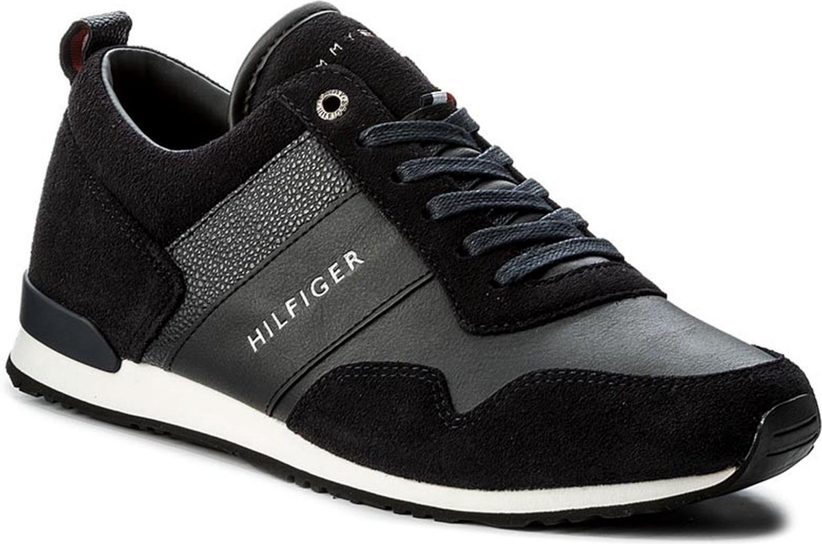 Tommy Hilfiger Heren Sneakers Maxwell 11c1 - Blauw - Maat 44 | bol.com