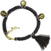 DIY Bracelet Set Katsuki Beads Black Midnight Mix à fabriquer soi-même
