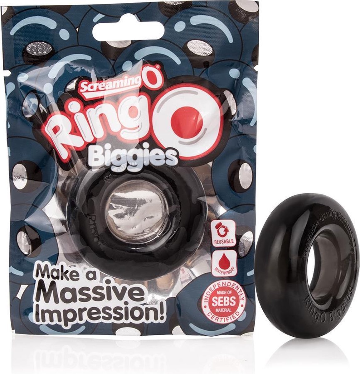 Goedkoopste The Screaming O - RingO Biggies Zwart