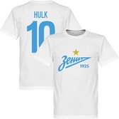 Zenit Sint Petersburg Hulk 10 Logo T-Shirt - Wit - XXL