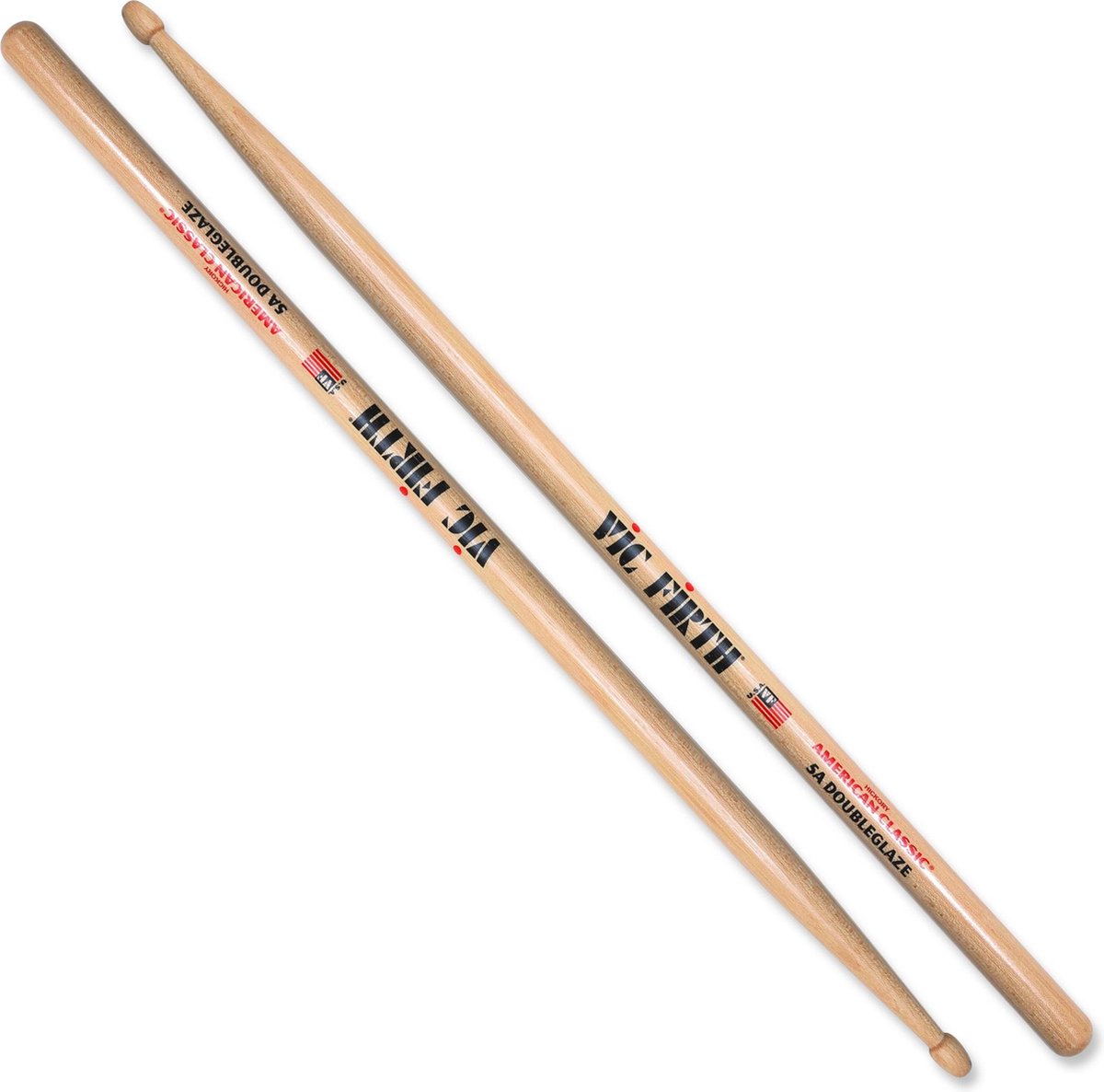 Vic Firth American Classic 5A DoubleGlaze drumstokken