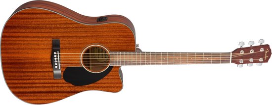 Fender CD-60SCE Mahonie - Akoestische gitaar - naturel