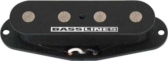 Seymour Duncan SCPB-3 Quarter Pound Single Coil P-Bass Pickup Flat Black basgitaarelement
