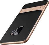 Coque arrière de luxe pour Samsung Galaxy S9 | Or | Antichoc | TPU de haute qualité - PC dur | Béquille