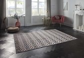 Tapis Design 3D Vézère Elle Decor - gris foncé / pastel 160x230 cm