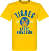Tigres UANL Established T-Shirt - Geel - L