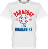 Paraguay Established T-Shirt - Wit - XL