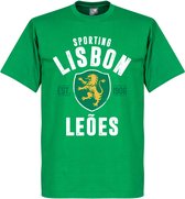 Sporting Lissabon Established T-Shirt - Groen - XL