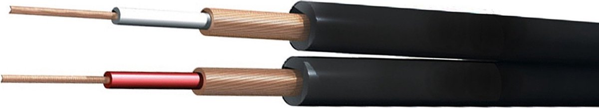 PD Connex Audio Kabel 2-aderig Zwart 100M